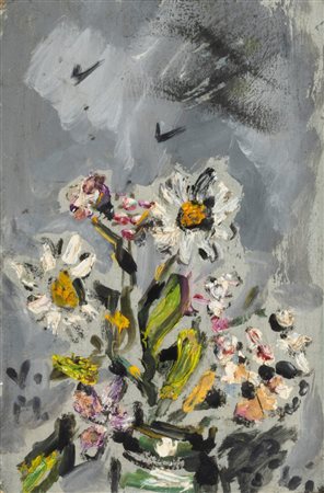 Filippo De Pisis (Ferrara 1896-Milano 1956)  - Fiori