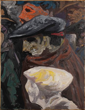 Carlo Levi (Torino 1902-Roma 1975)  - I mafiosi, 1967