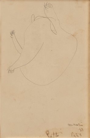 Giacomo Manzù (Bergamo 1908-Roma 1991)  - Gatto, 1929