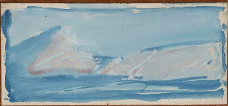 Mario Sironi (Sassari 1885-Milano 1961)  - Montagne, 1956 ca.