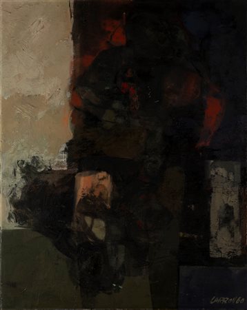 Robert Carroll (Painesville 1934-2016)  - Composizione, 1960