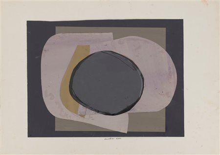 Enrico Accatino (Genova 1920-Roma 2007)  - Senza titolo, 1962