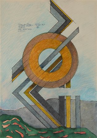 Pia Pizzo (Palermo  1937)  - Studio per Totem, scultura mobile, 1967