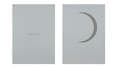 Eliseo Mattiacci (Cagli 1940-Fossombrone 2019)  - Giorno Luna, 1979/'80