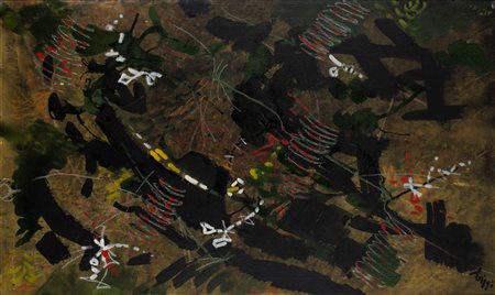 Gastone Biggi (Roma 1925-Langhirano 2014)  - Il canto della civetta, 1988