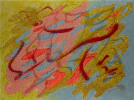 Giulio Turcato (Mantova 1912-Roma 1995)  - Continente diverso, 1987