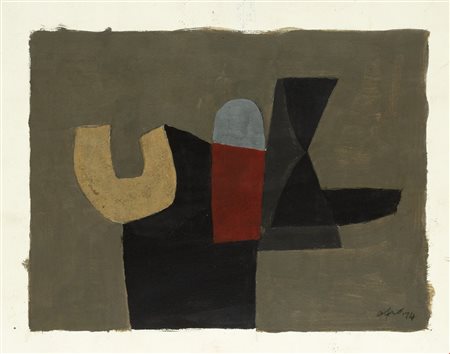 Afro (Udine 1912-Zurigo 1976)  - Galera, 1974