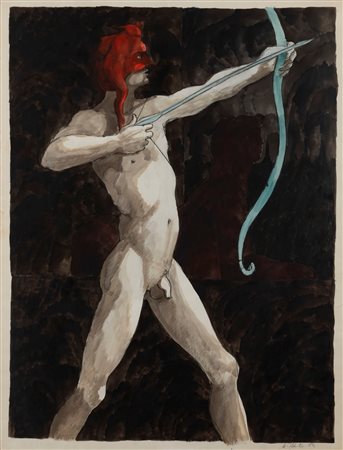 Alberto Abate (Roma 1946-2012)  - Arciere, 1984