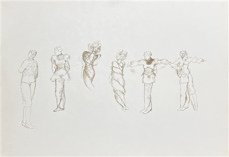 Ferruccio de Filippi (Roma 1943)  - Studi sull'Euforia, 1977