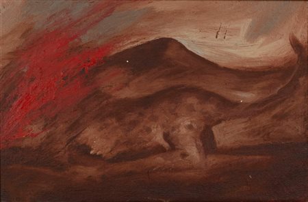 Omar Galliani (Montecchio Emilia 1954)  - Le tue macchie nei miei occhi , 1987