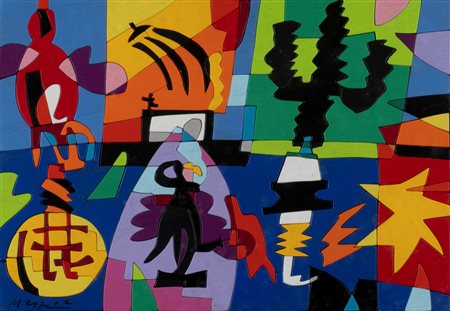 Ugo Nespolo (Mosso 1941)  - Icone