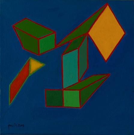 Achille Perilli (Roma 1927-Orvieto 2021)  - But, 2003