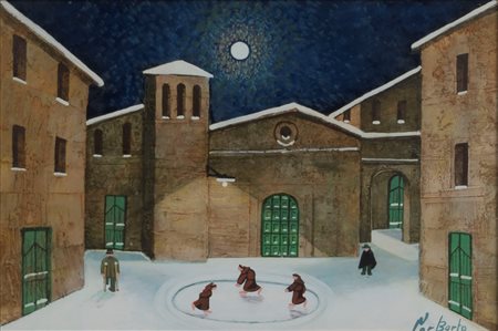 Norberto Proietti (Spello 1927-2009)  - Sotto la luna