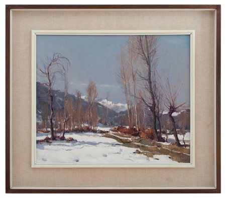 Carlo Musso Torino 1907 – 1968 Neve di marzo