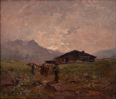 Leonardo Roda Racconigi 1868 - Torino 1933 Alta val d'Aosta