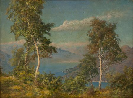 Luigi Verga Milano 1894 - 1983 Lago Maggiore 