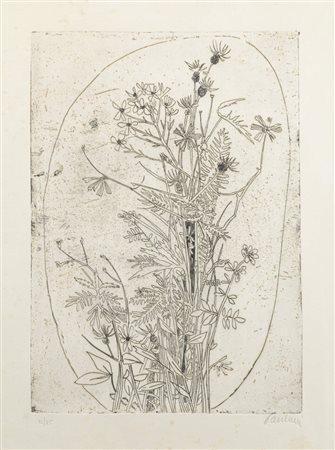 ENRICO PAULUCCI<BR>Genova 1901 - 1999 Torino<BR>"Fiori misti"