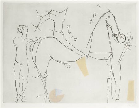 MARINO MARINI<BR>Pistoia 1901 - 1980<BR>"Teatrino" 1973