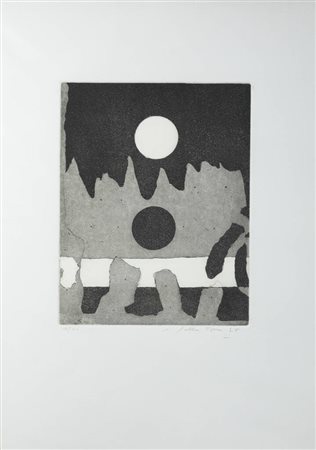 ENRICO DELLA TORRE<BR>Pizzighettone (CR) 1931<BR>"Senza titolo" 1975