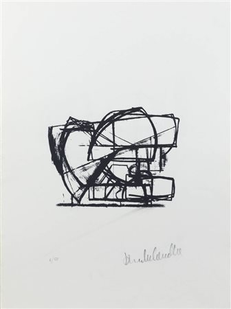 ANDREA CASCELLA<BR>Pescara 1920 - 1990 Milano<BR>"Senza titolo"