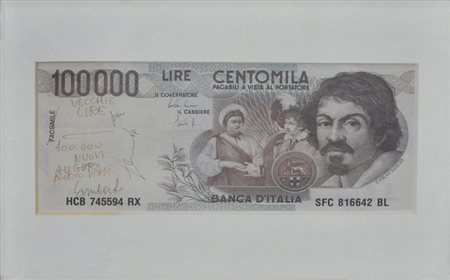 PIGNOTTI LAMBERTO Vecchie lire per nuovi auguri poetico-visivi, s.d....