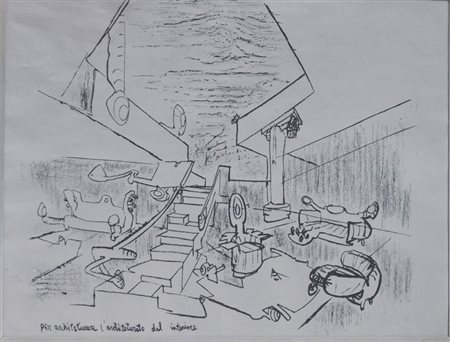 MATTA SEBASTIAN Per architeturare l’architeturato dal interiore, s.d....