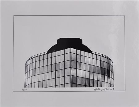 SOCCHE ONORIO Effetto grafico n. 2, 1981 fotografia in b/n cm. 30x40 firma e...