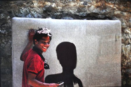 LEE JAFFE Jean-Michel Basquiat, 1983/2012 fotografia a colori cm. 70x100...