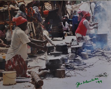 JOHN MAULUKA The Kitchen, 1999 fotografia a colori cm. 30x38 es.1/2 firma,...