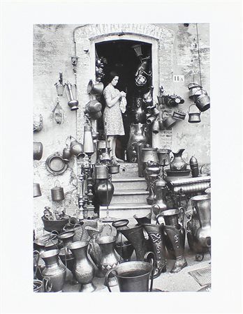 De Biasi Mario Abruzzo, anni '60 fotografia vintage print, cm. 26x17 firmata...