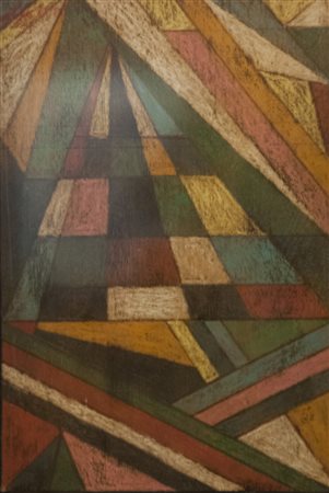 Galvano Albino Senza titolo, 1950 olio su tavola, cm. 40x30 firmato e datato...