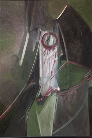 Ruggeri Piero Napoleone, (anni '70) olio su tela, cm. 80x60 firmato e...