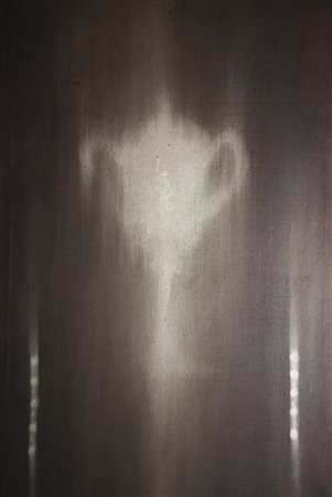 Galliani Omar Atanor, 1990 olio su tela, cm. 75x40 firmato, autentica...