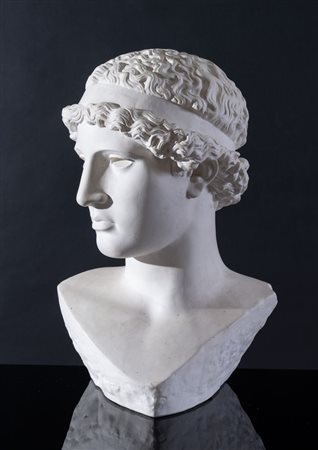 Manifattura italiana del XIX secolo - XX secolo. Calco in gesso raffigurante...