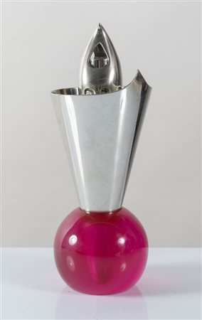 LAMPE BERGER PARIS Diffusore per profumi in peltro e pelle. Modello Erwan,...