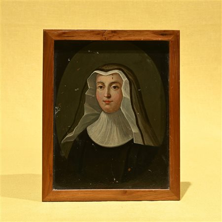 Dipinto e incisione su rame, manifattura italiana del XIX secolo