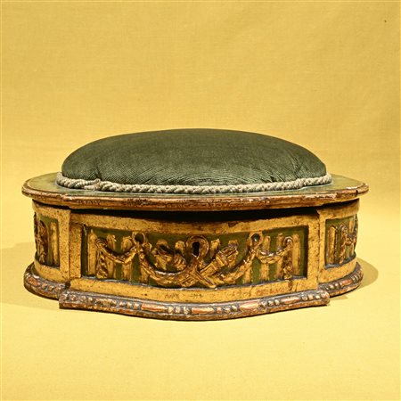 Scatola da cucito in legno, Italia XVIII secolo