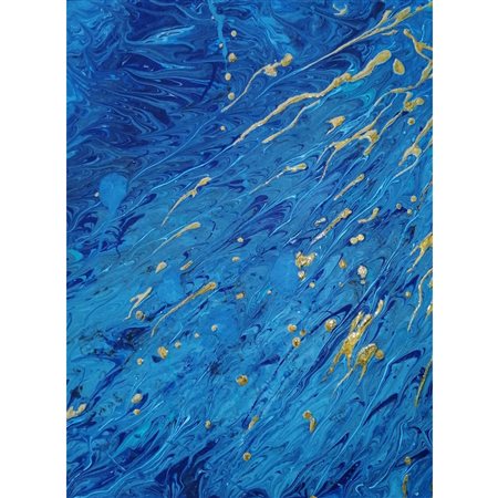 MAZZAFERRO ELEONORA - TEMPO EFFIMERO 25x25 ACRILICO SU TELA