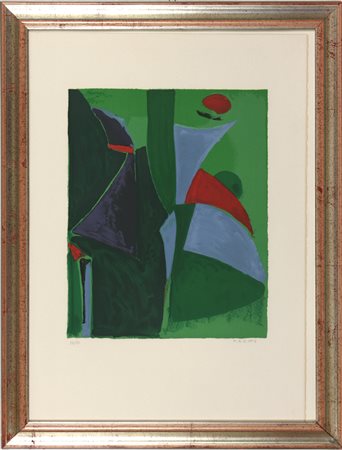 Marino Marini (1901-1980) L'immaginazione, 1966 Litografia su carta, es....