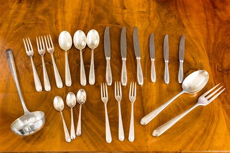 Lotto di posate in argento 925