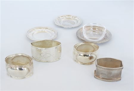 Lotto di curiosità in argento