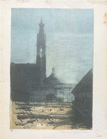 Luciano Guarnieri (Firenze, 1930 - 2009) 
Chiostro Grande di S. Croce e Cappella de' Pazzi