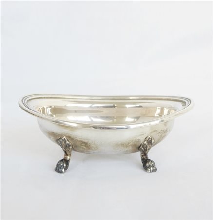 Vaschetta ovale in argento