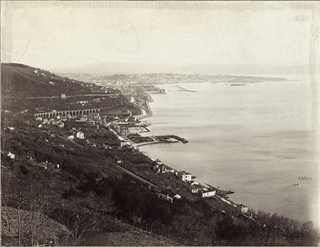 Giuseppe Wulz, 'Veduta 2 - Golfi di Trieste dalla collina di Scorcola', Anni 1885 - 1895