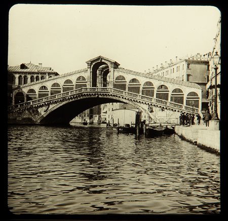 Luigi Saporetti, 'Venezia Ponte di Rialto', Inizio 1900