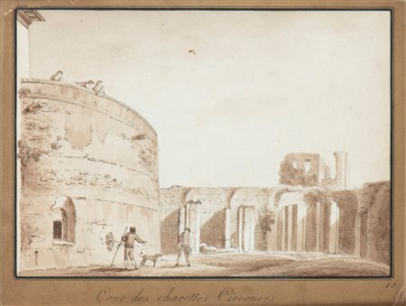 Artista italiano, XVIII - XIX secolo () Anfiteatro castrense