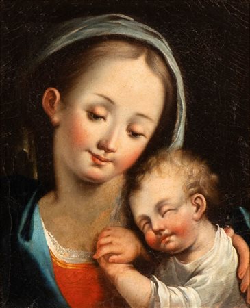 Saverio Dalla Rosa (Verona 1745-Verona 1821) Madonna con Bambino