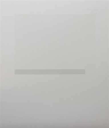 Calderara Antonio Quadrato, 1972 serigrafia su carta, cm. 39x33, es. 56/90...