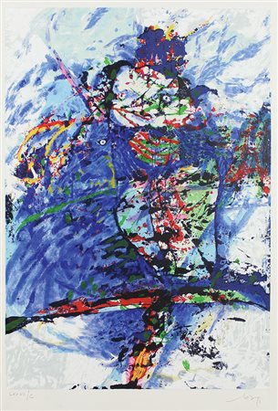 Dova Gianni Senza titolo litografia su carta, cm 70x50, es. LXXVII/C firmata...