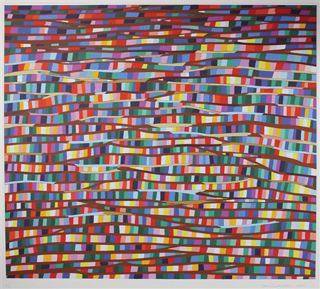 Dorazio Piero Senza titolo, 1977 litografia su carta, cm 80x110, es. I/L...